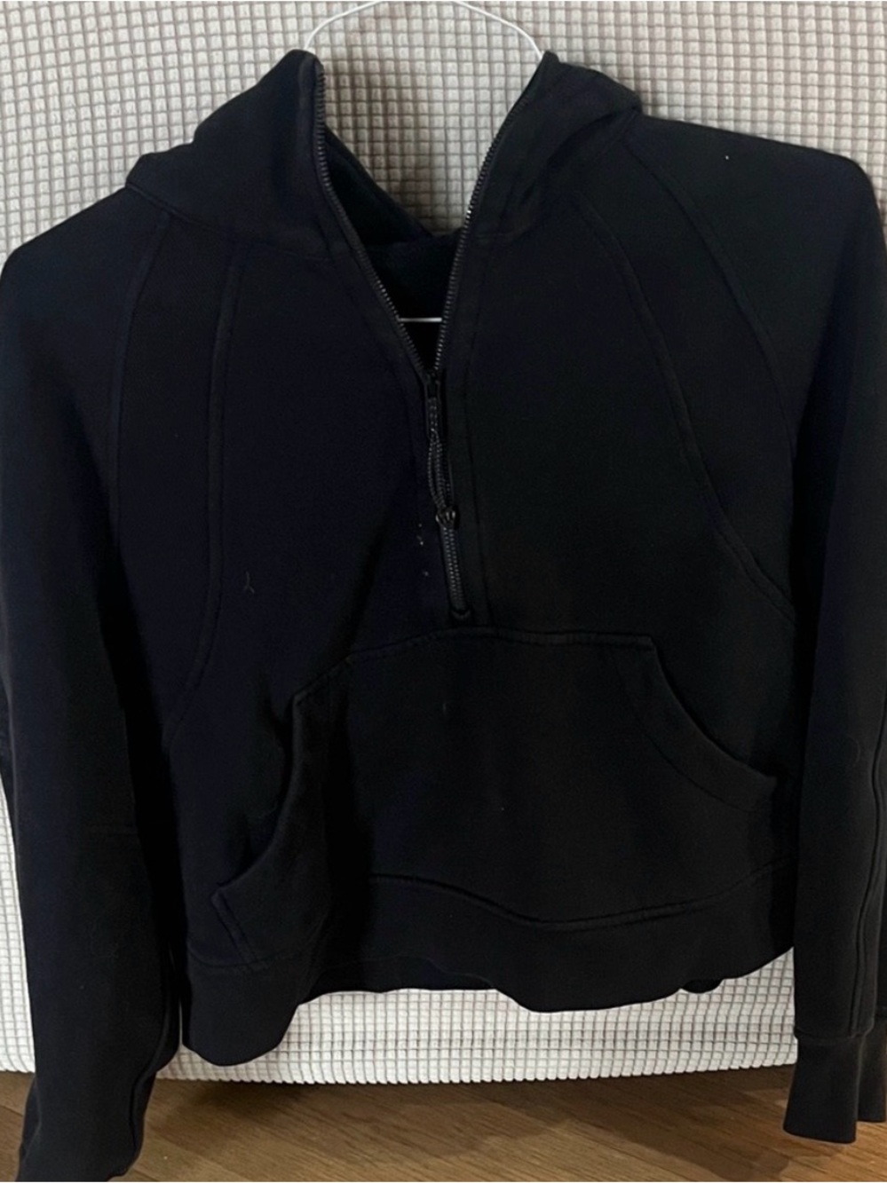 lululemon athletica Midnight Black Half-Zip Hoodie